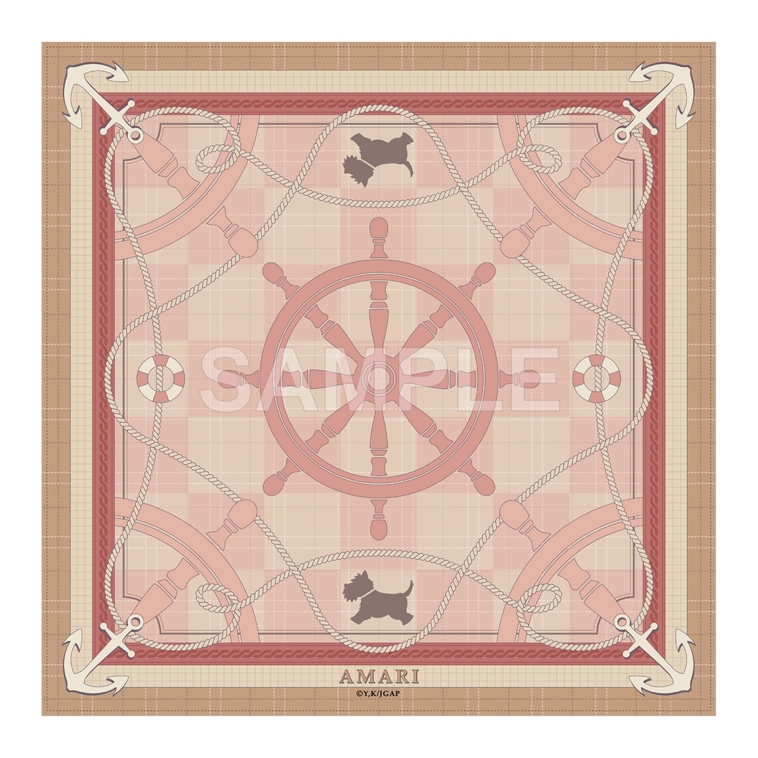 ジョーカー・ゲーム ハンカチ Anime 10th anniversary 甘利