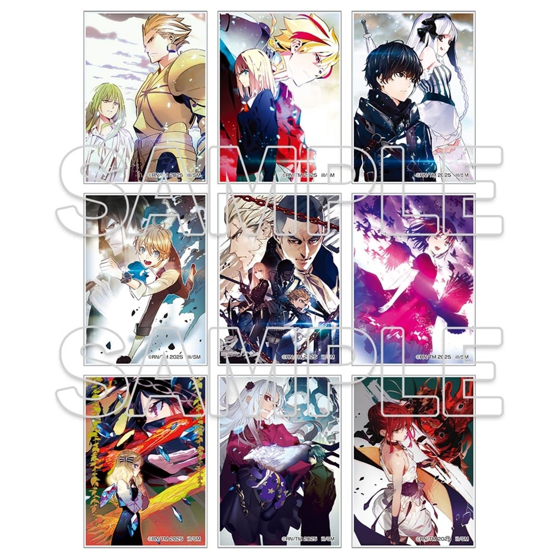 『Fate/strange Fake』トレーディングアクリルカード