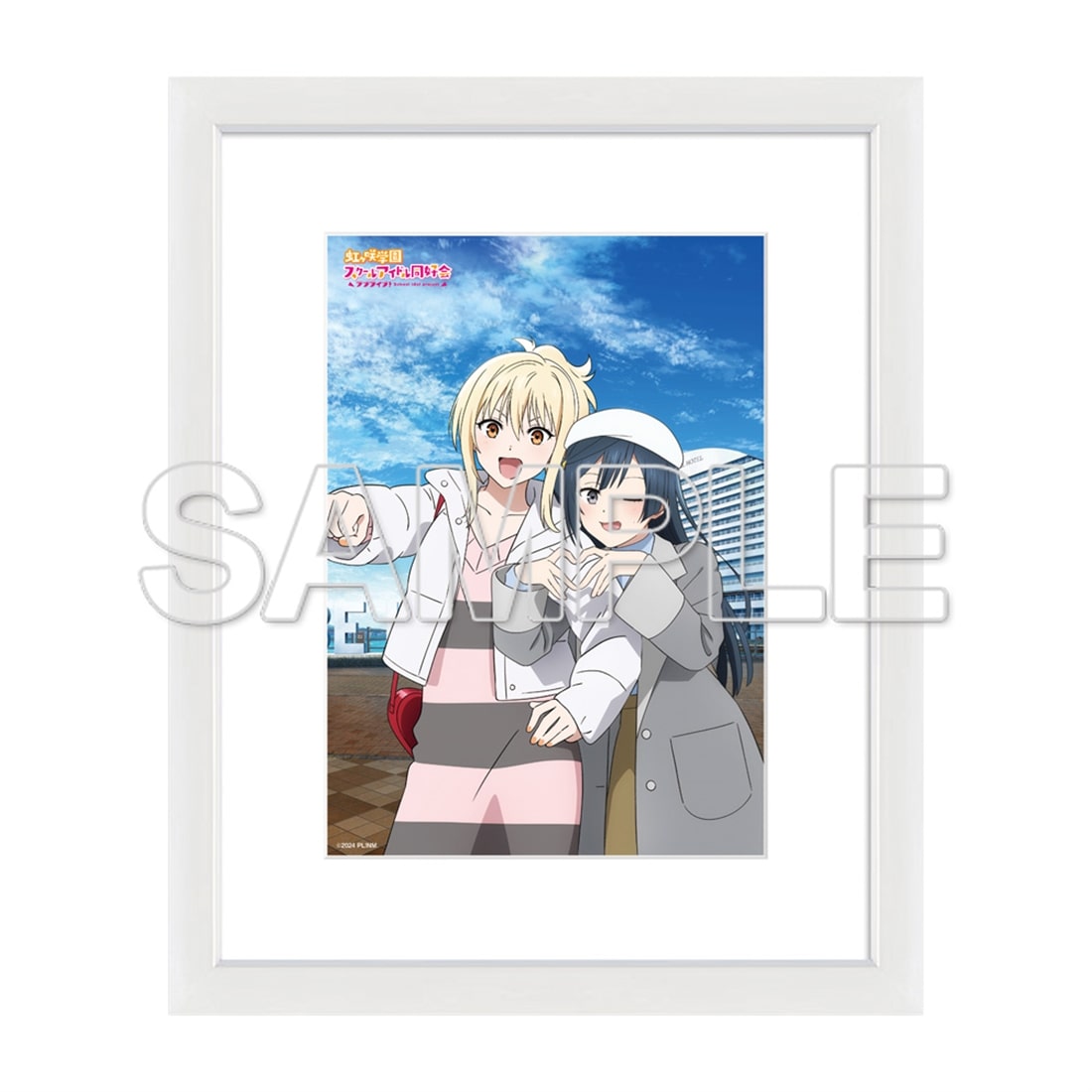 LoveLive! Days 2025年12月号『ラブライブ！虹ヶ咲学園スクールアイドル同好会』A5キャラファイングラフ 愛＆せつ菜