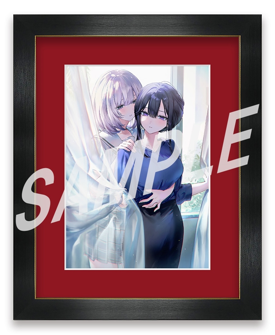 ライトノベル展2025 A5キャラファイングラフ 人妻教師が教え子の女子高生にドはまりする話