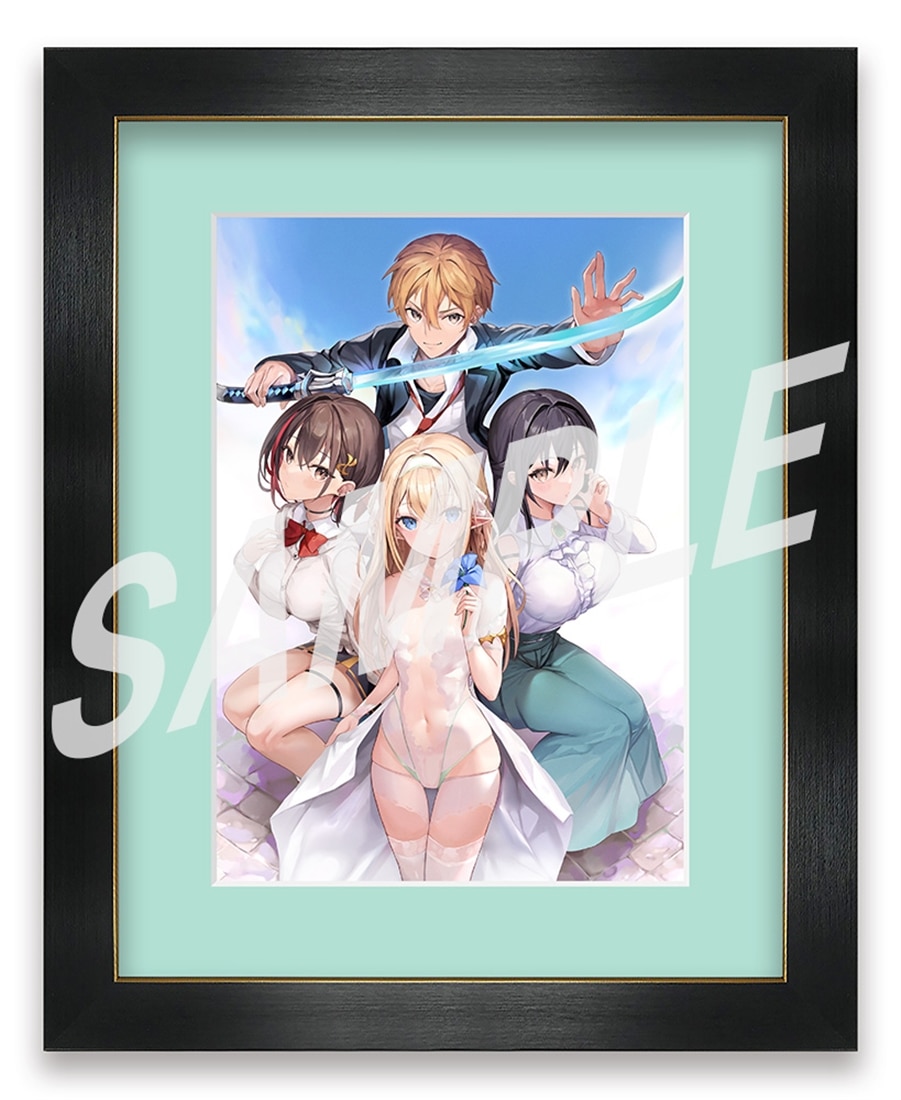 ライトノベル展2025 A5キャラファイングラフ 男子禁制ゲーム世界で俺がやるべき唯一のこと