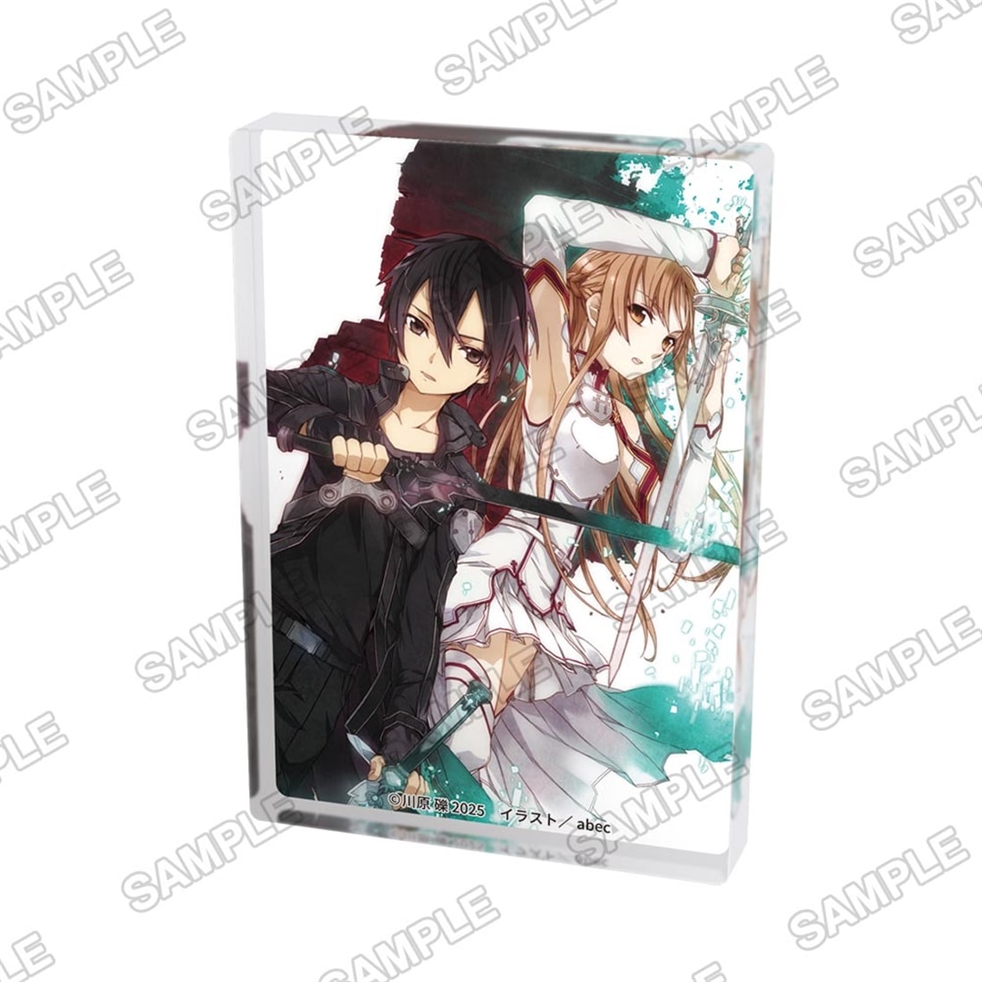 ライトノベル展2025 A7アクリルブロック ソードアート・オンライン