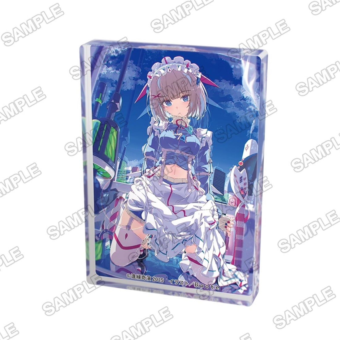 ライトノベル展2025 A7アクリルブロック こちら、終末停滞委員会。