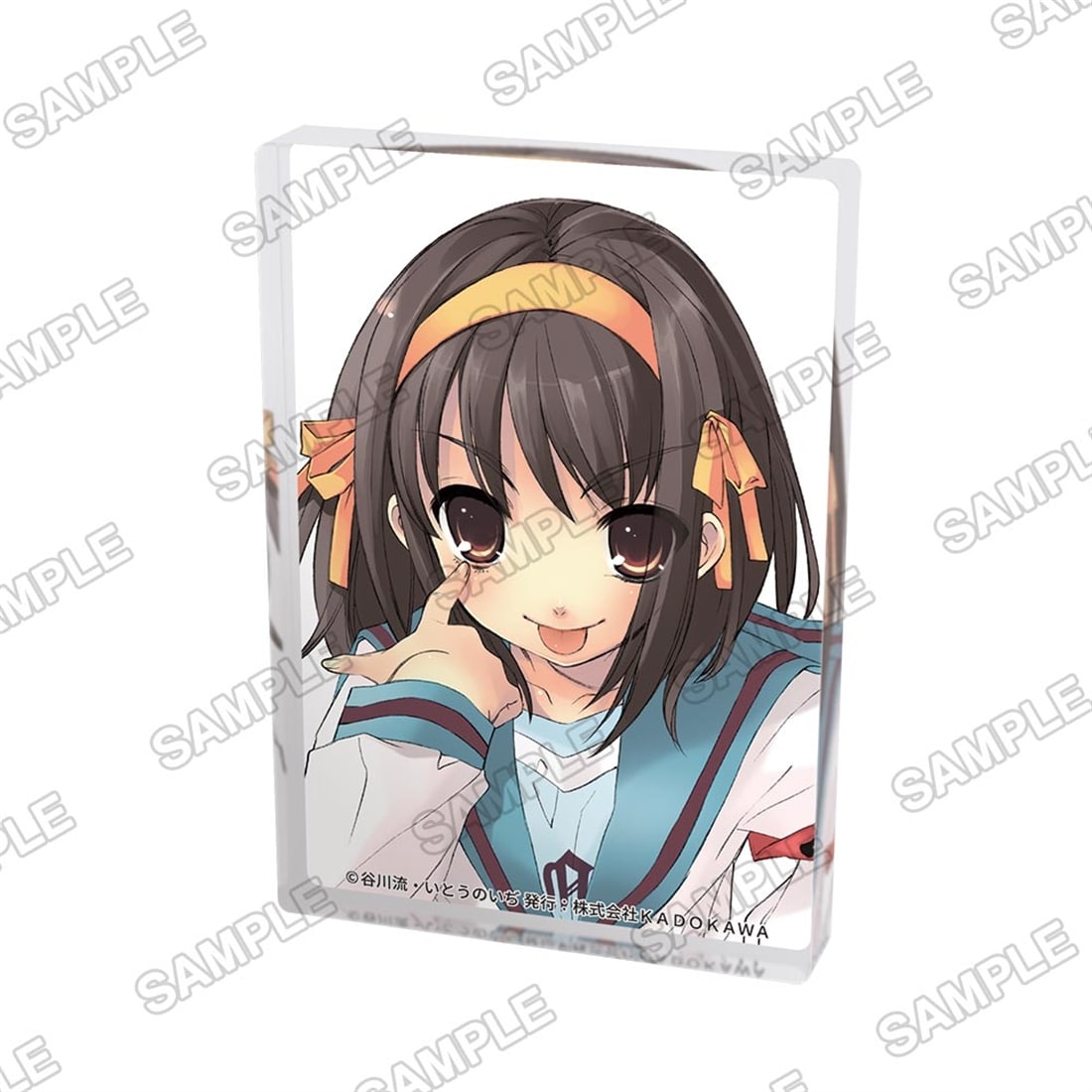 ライトノベル展2025 A7アクリルブロック 『涼宮ハルヒ』シリーズ