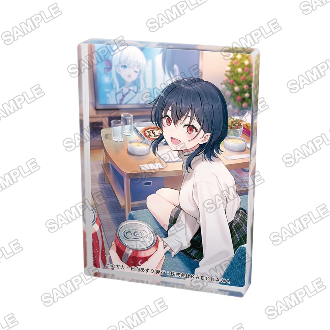 ライトノベル展2025 A7アクリルブロック クラスで2番目に可愛い女の子と友だちになった