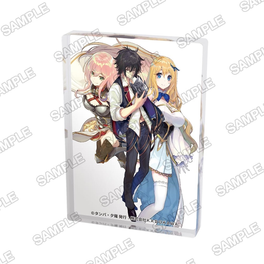 ライトノベル展2025 A7アクリルブロック 最強出涸らし皇子の暗躍帝位争い