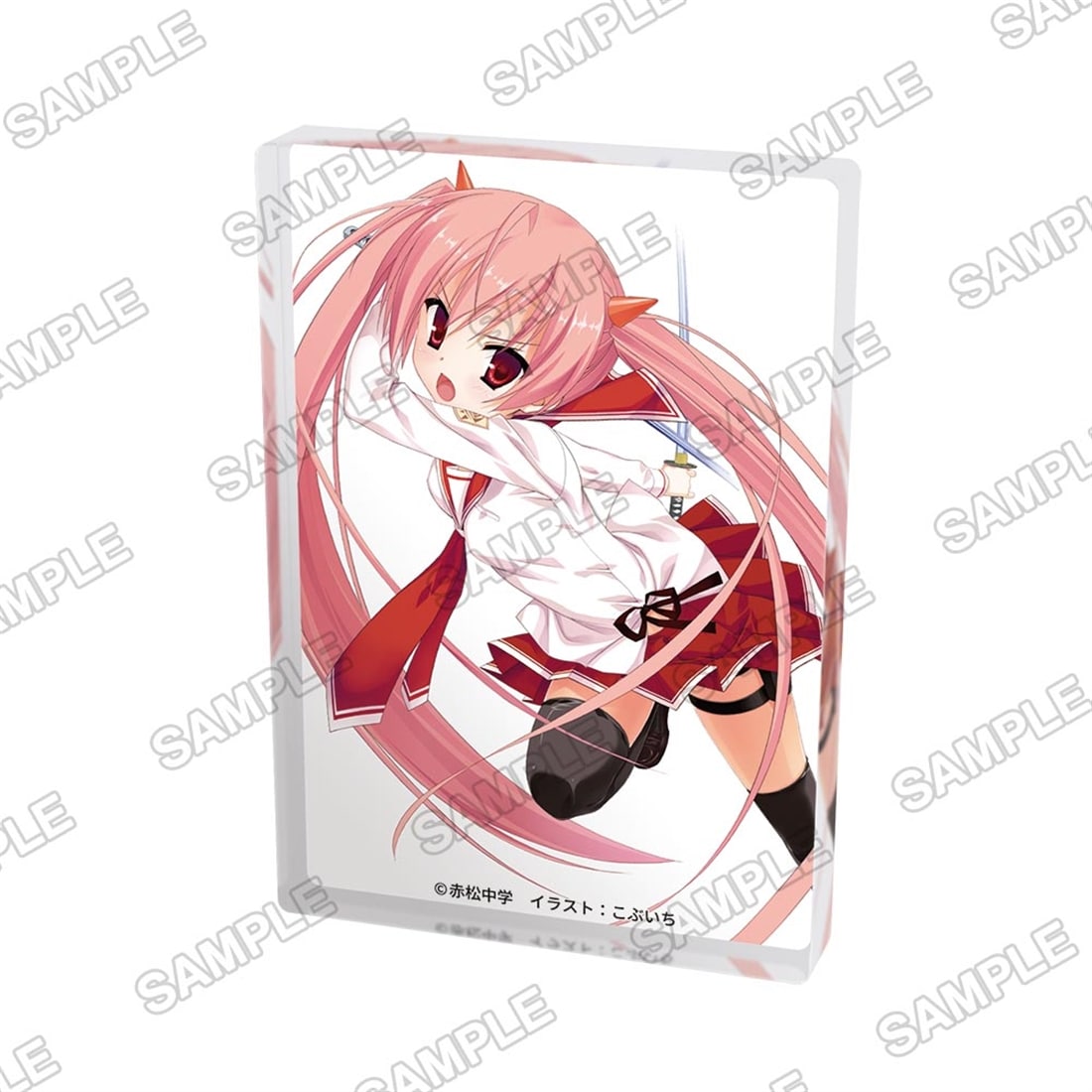 ライトノベル展2025 A7アクリルブロック 緋弾のアリア