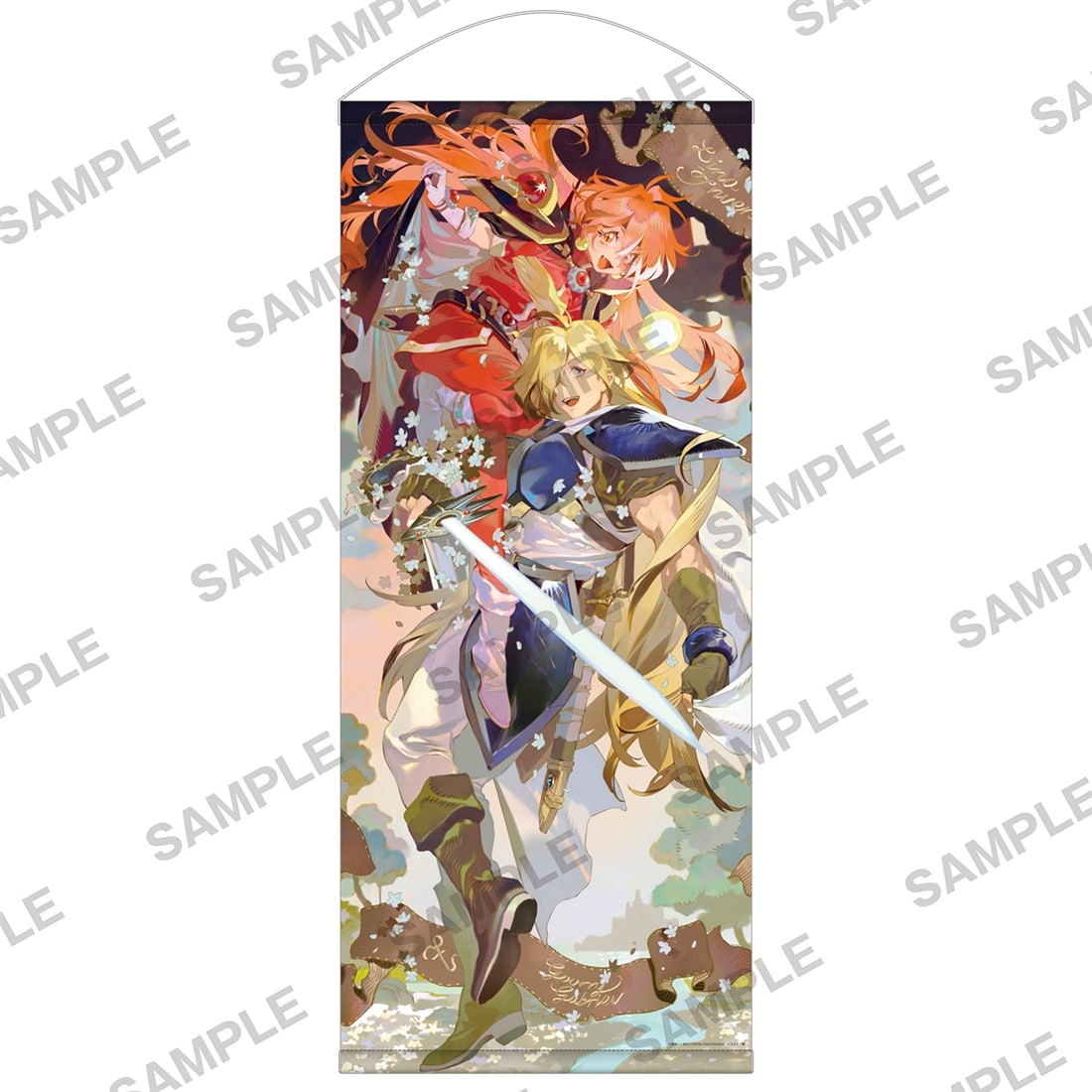 【KADOMIX】『スレイヤーズ』ビッグタペストリー　リナ＆ガウリィ 零 Ver.