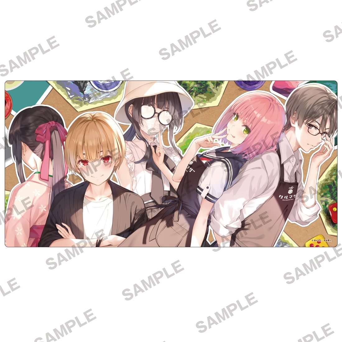 『あそびのかんけい』デスクマット