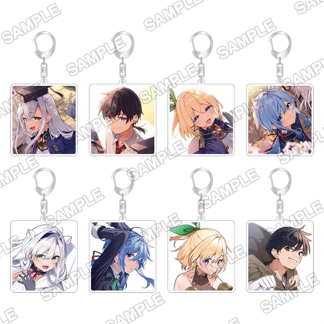 『ロクでなし魔術講師と禁忌教典』トレーディングアクリルキーホルダー