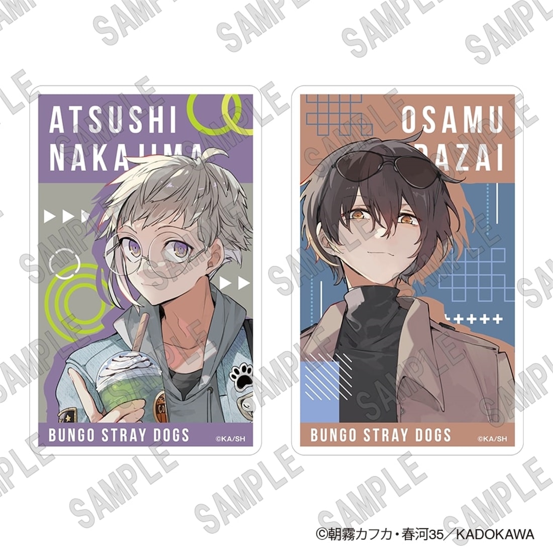 【会場先行】「文豪ストレイドッグス」アクリルカードセット(C107)
