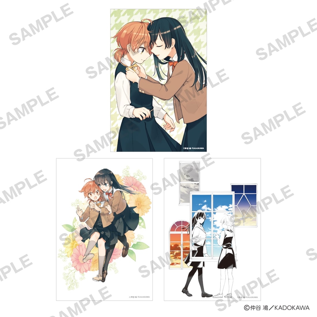 【二次受注】仲谷鳰 POP UP SHOP イラストカードセット やがて君になる