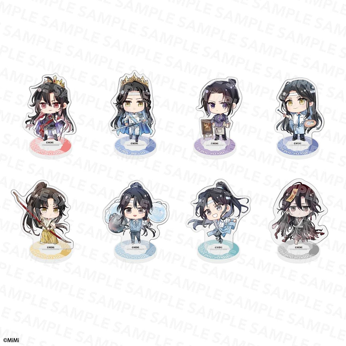 大河幻想ラジオドラマ「魔道祖師」にいてんごアクリルスタンドコレクション PACK PACK