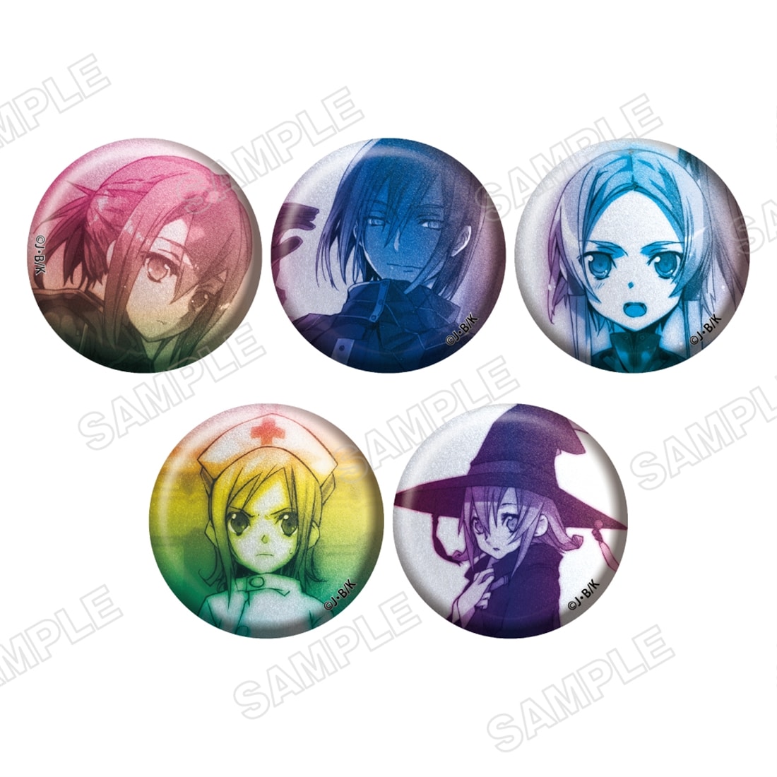 『薔薇のマリア』トレーディングメタリック缶バッジ