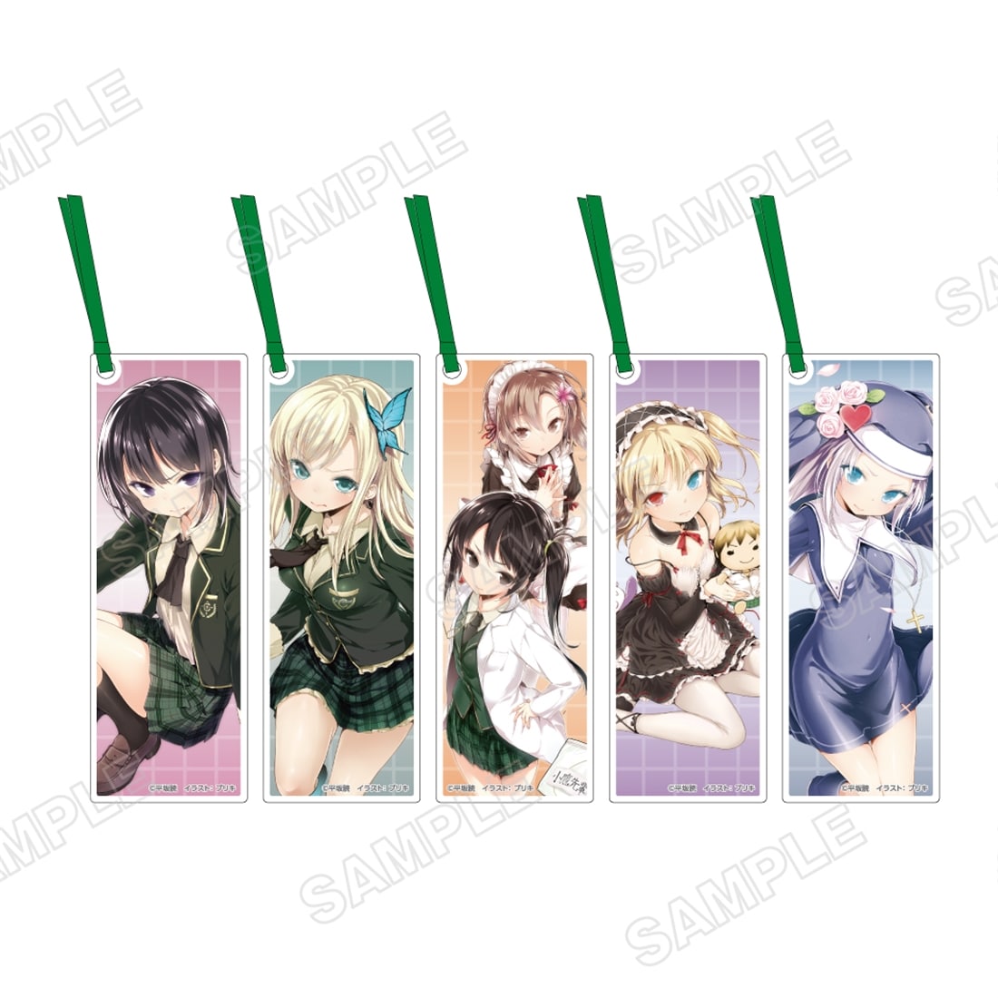 『僕は友達が少ない』トレーディングアクリルしおり Ver.A