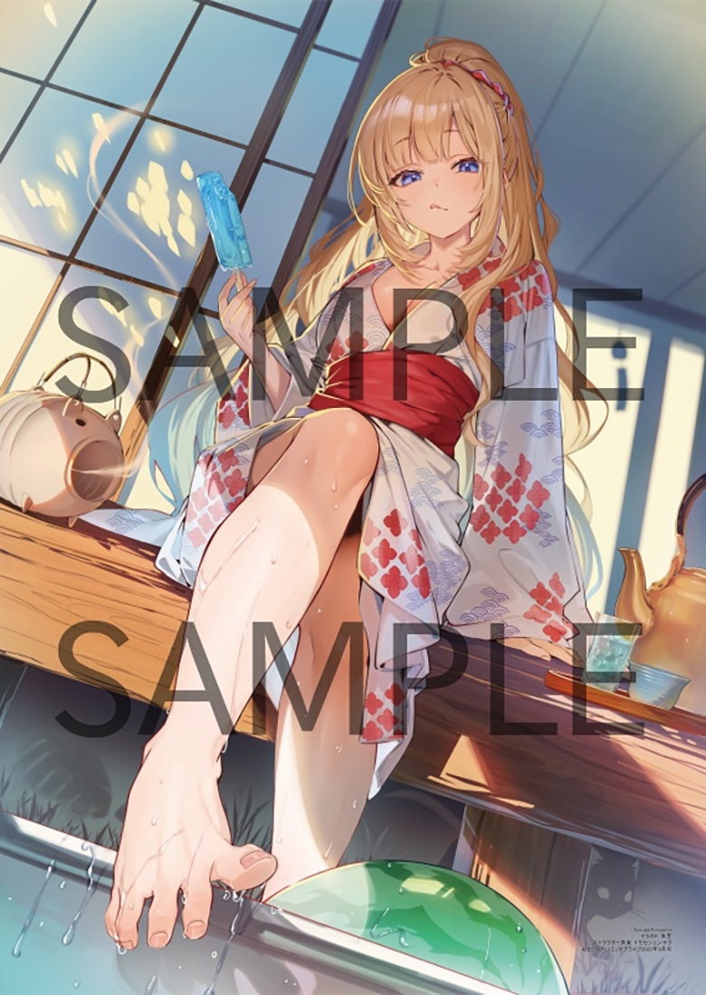 【会場先行】「ようこそ実力至上主義の教室へ」B2タペストリー　朱里(C107)