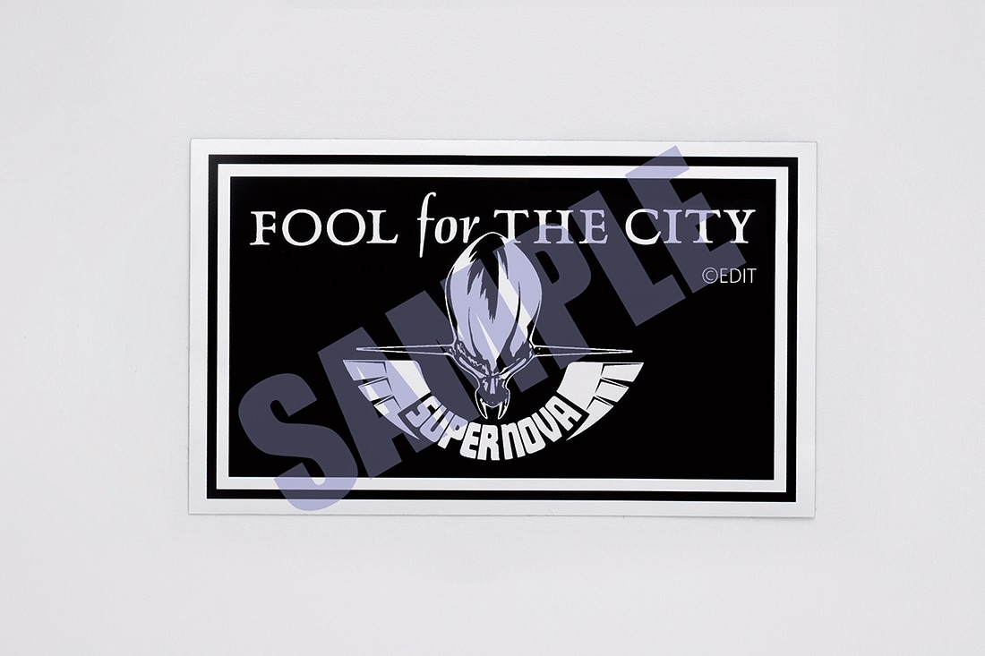 DESIGNS 永野護デザイン展 FOOL for THE CITY ステッカー
