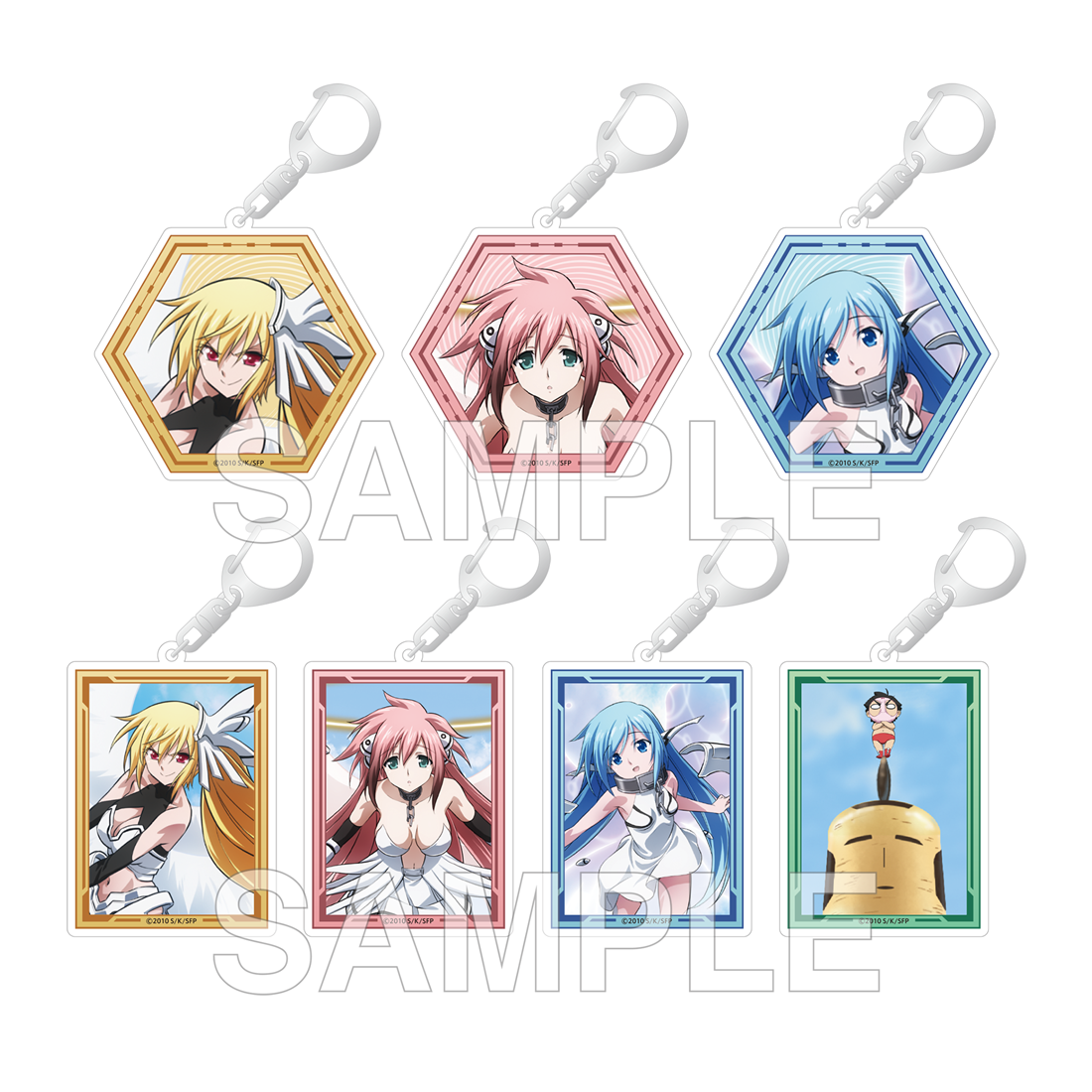 「そらのおとしもの」トレーディングアクリルキーホルダー 15周年記念 描き下ろし ver. BOX