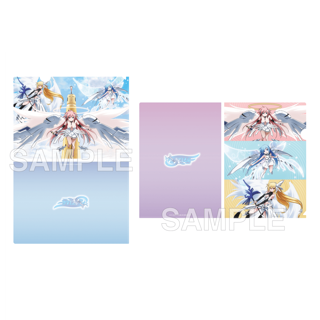 「そらのおとしもの」クリアファイルセット 15周年記念 描き下ろし ver.