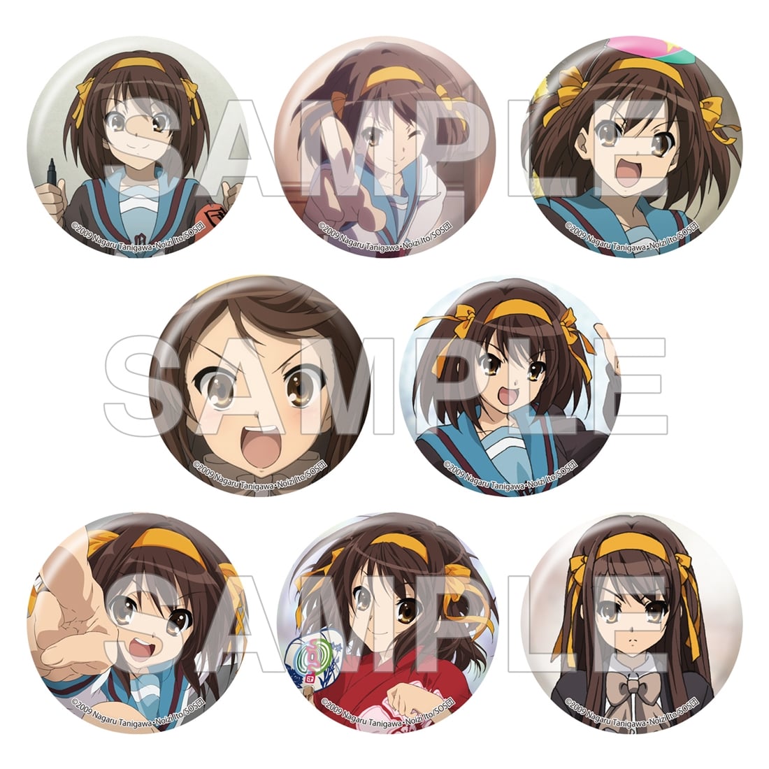 劇場版『涼宮ハルヒの消失』ハルヒがいっぱい缶バッジ　BOX