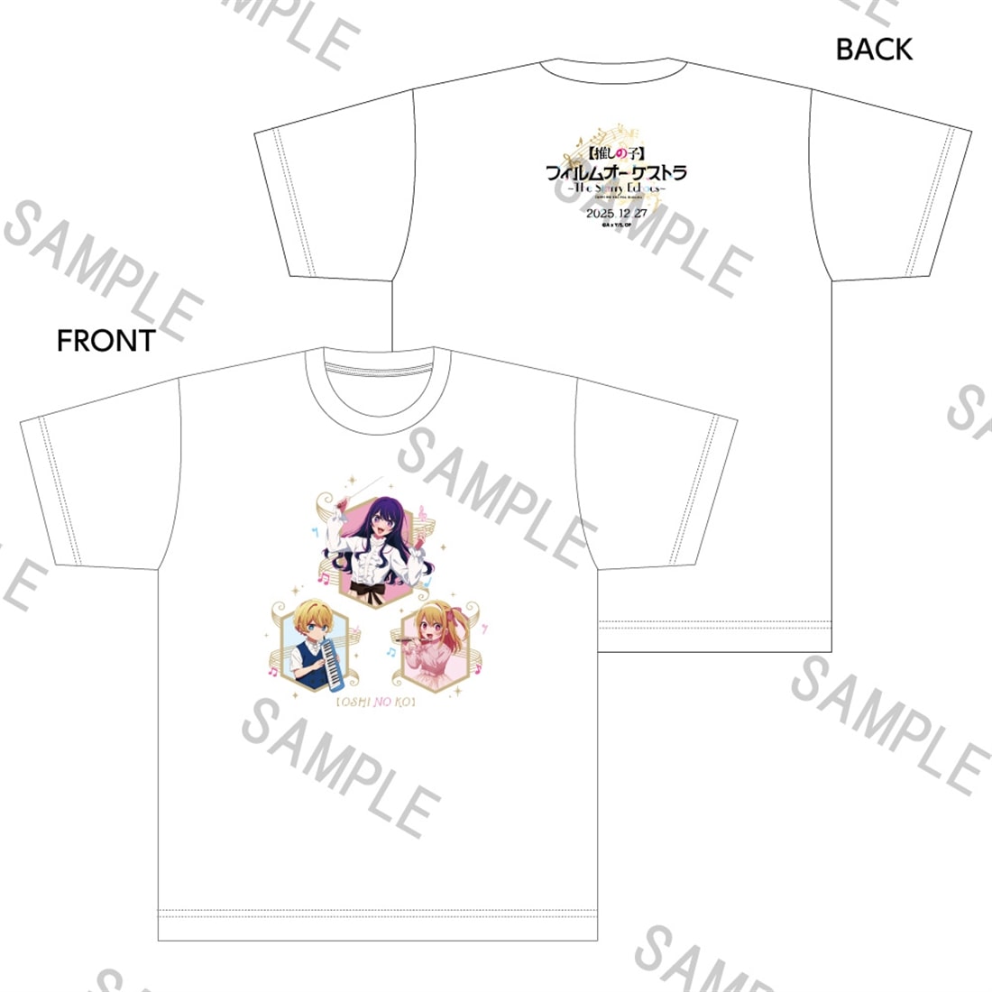 【推しの子】フィルムオーケストラ Tシャツ_Lサイズ