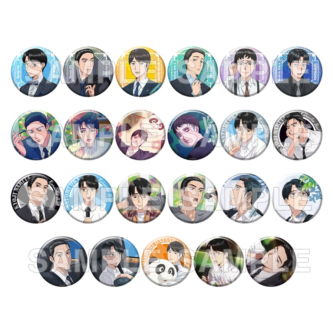 『カラオケ行こ！』『夢中さ、きみに。』謝恩会 トレーディング缶バッジ