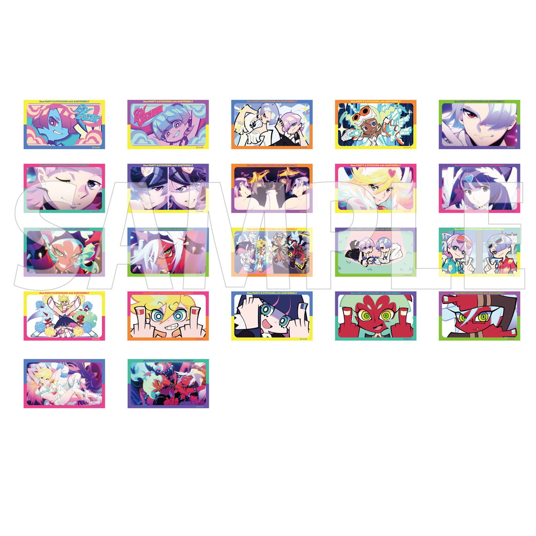 「New PANTY ＆ STOCKING with GARTERBELT」ミニブロマイドコレクションC　BOX