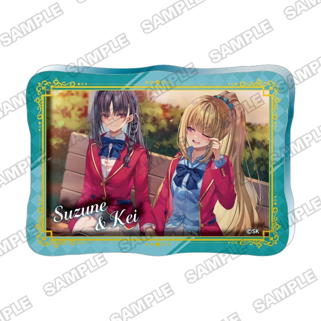 「ようこそ実力至上主義のフェスタへ バレンタイン2026 ～天使と悪魔、どっちを選ぶ？～」ミニアクリルブロック　堀北鈴音＆軽井沢恵