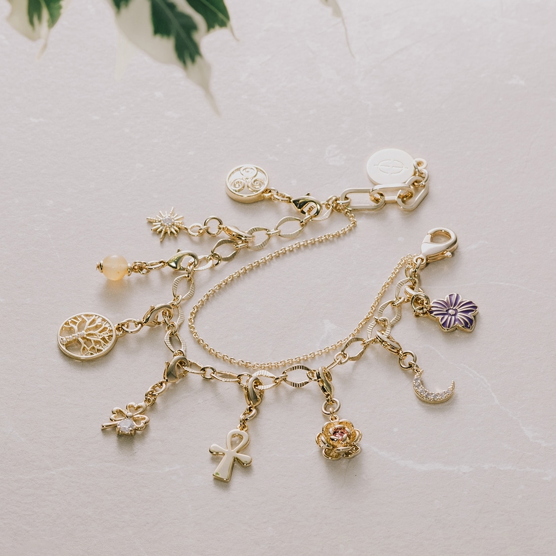 メイとナツキ ソウルリンクチャームブレスレット