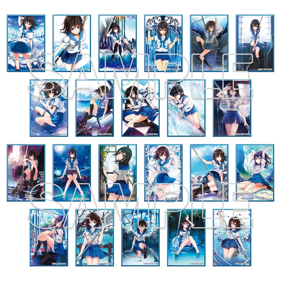 『ストライク・ザ・ブラッド』トレーディングスクエア缶バッジ Ver.カバービジュアル