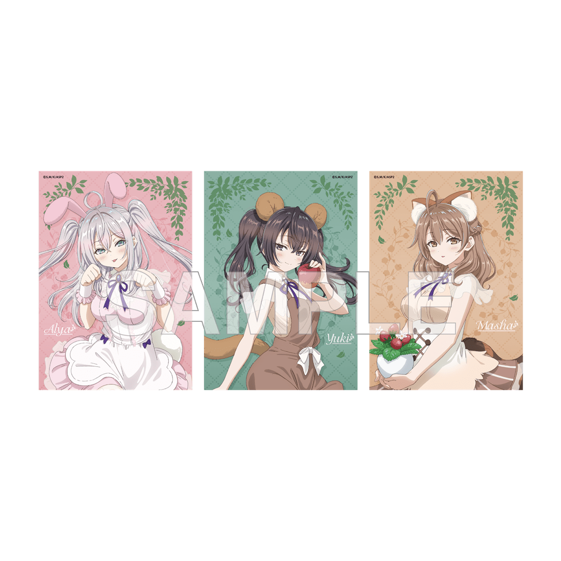 「時々ボソッとロシア語でデレる隣のアーリャさん」ブロマイドセット FANTASY FOREST ver.