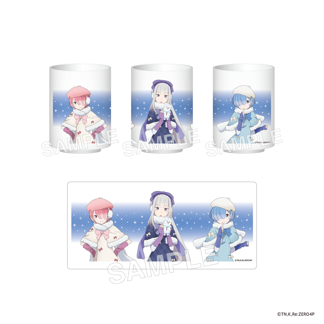 「Re:ゼロから始める異世界生活」湯呑み Winter Snow ver.