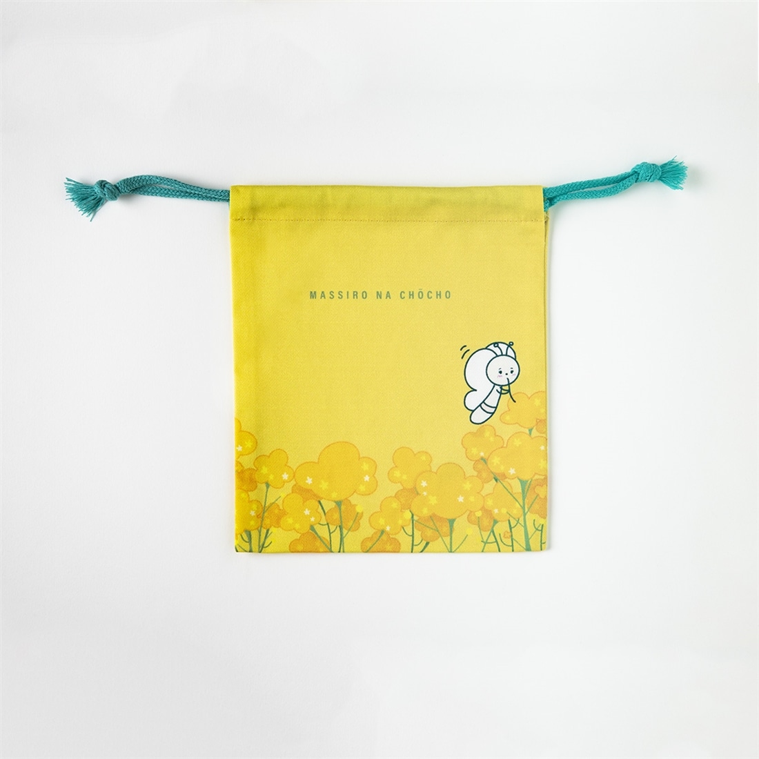 まっしろなちょうちょ　巾着