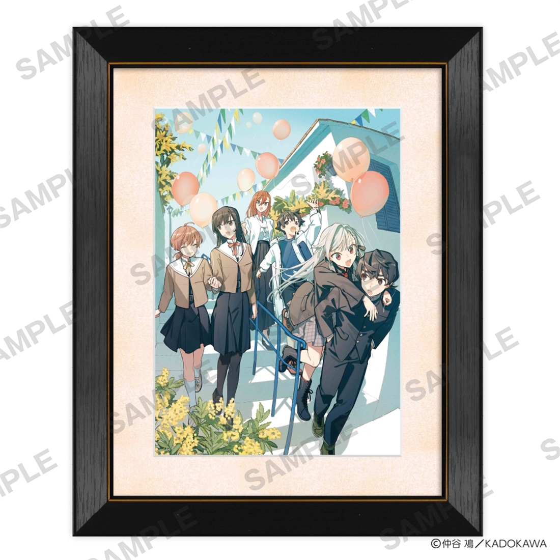 【二次受注】仲谷鳰 POP UP SHOP 複製原画 描き下ろし
