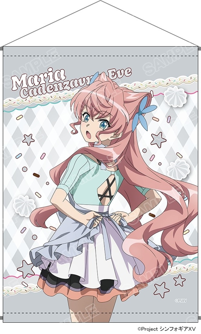 『戦姫絶唱シンフォギアＸＶ』POP UP SHOP B2タペストリー　マリア・カデンツァヴナ・イヴ