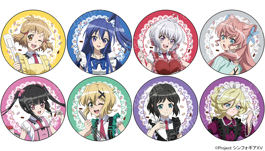 『戦姫絶唱シンフォギアＸＶ』POP UP SHOP トレーディング缶バッジ　pack 単品（ランダム）