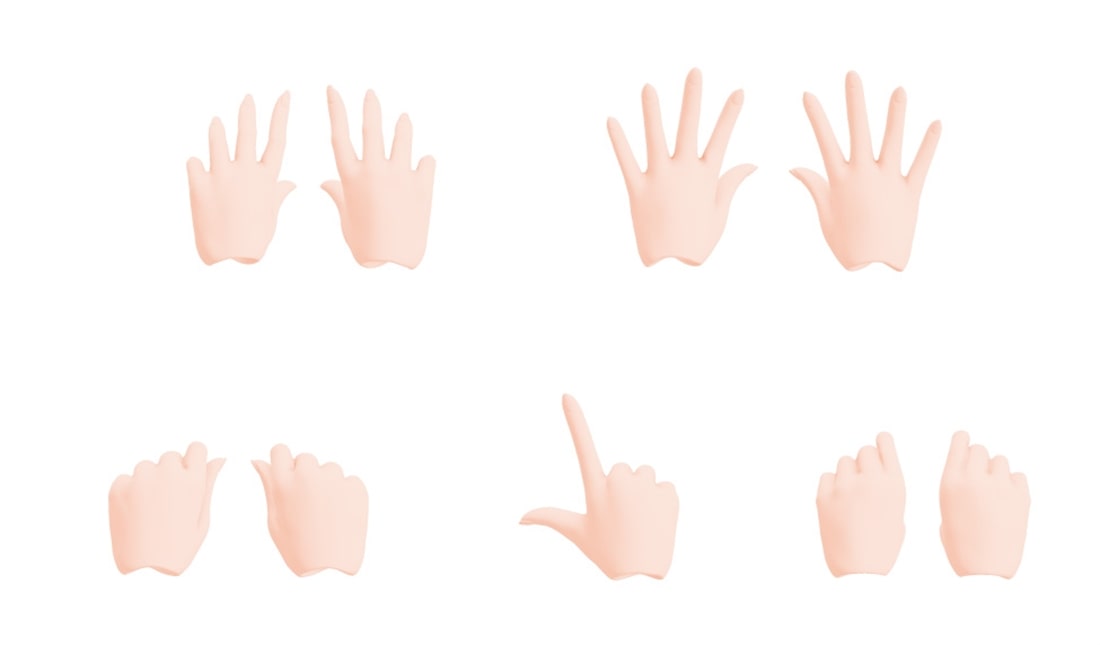 KADOKAWA PLASTIC MODEL SERIES 「青春ブタ野郎」シリーズ 桜島麻衣 / 桜島麻衣 DX ver. 手首パーツセット