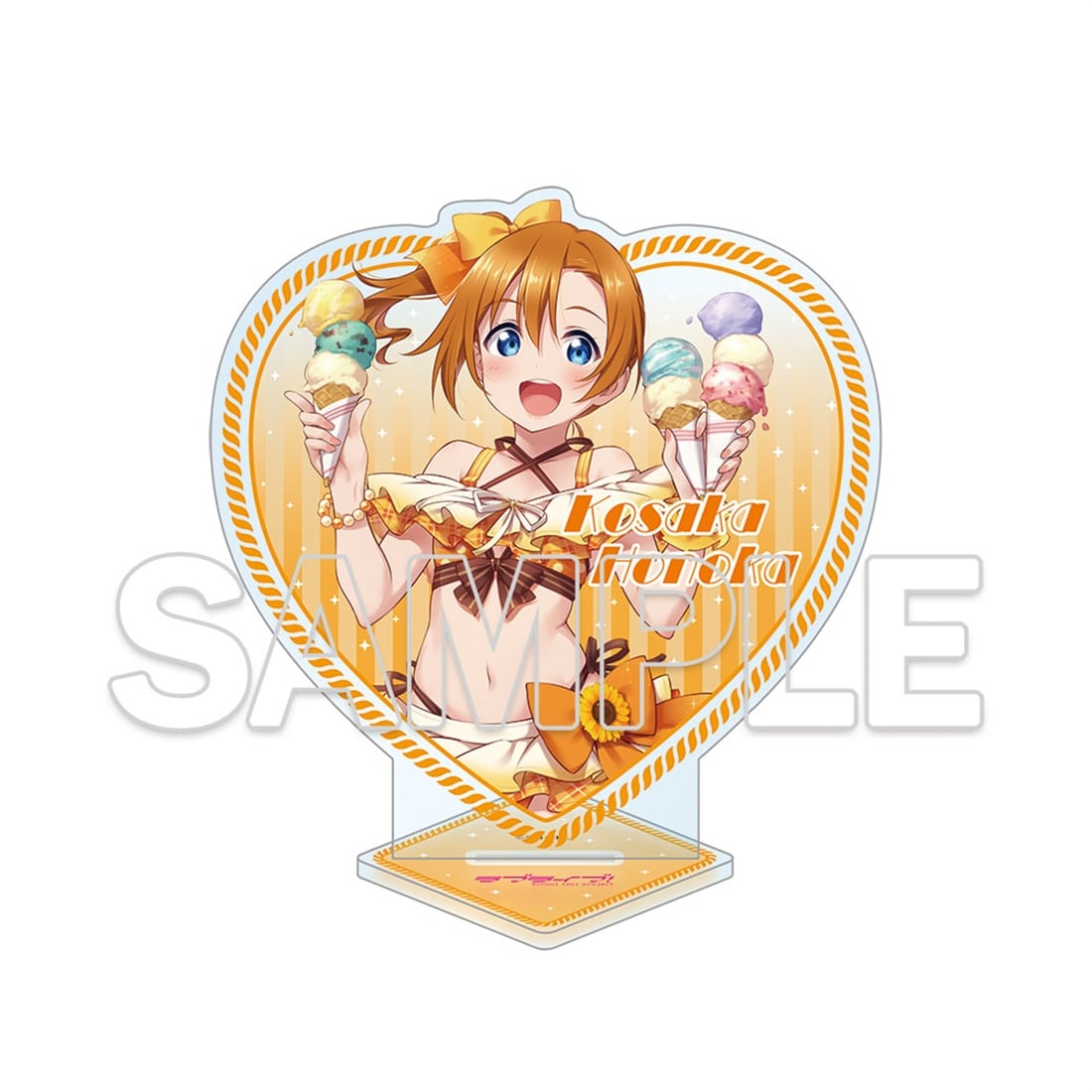 LoveLive! Days 2026年3月号『ラブライブ！』ハート型ラメ入りアクリルスタンド　高坂穂乃果