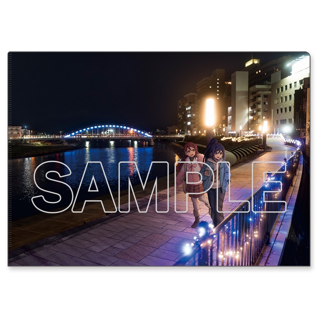 LoveLive! Days 2026年3月号『ラブライブ！サンシャイン!!』クリアファイル Aqours 梨子＆果南