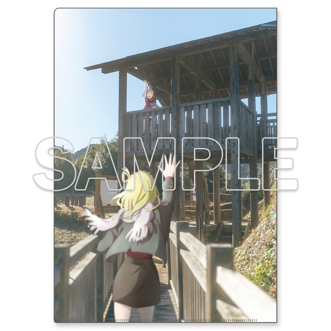 LoveLive! Days 2026年3月号『ラブライブ！サンシャイン!!』クリアファイル Aqours 千歌＆鞠莉[2]