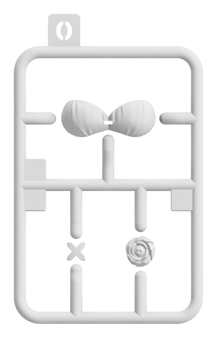 KADOKAWA PLASTIC MODEL SERIES 「Re:ゼロから始める異世界生活」 エミリア / エミリア DX ver. Oパーツ