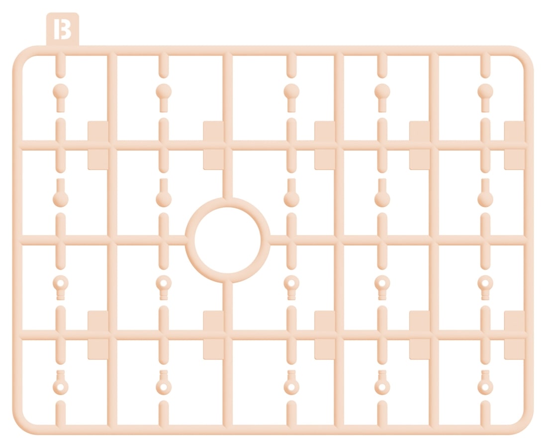 KADOKAWA PLASTIC MODEL SERIES 「Re:ゼロから始める異世界生活」 エミリア / エミリア DX ver. Bパーツ