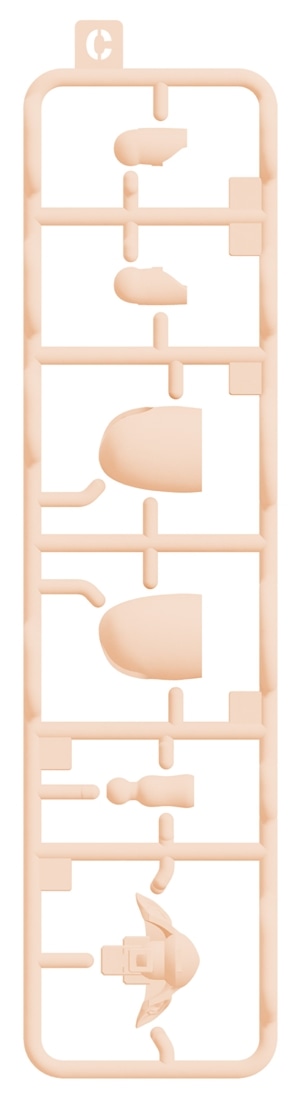 KADOKAWA PLASTIC MODEL SERIES 「Re:ゼロから始める異世界生活」 エミリア / エミリア DX ver. Cパーツ