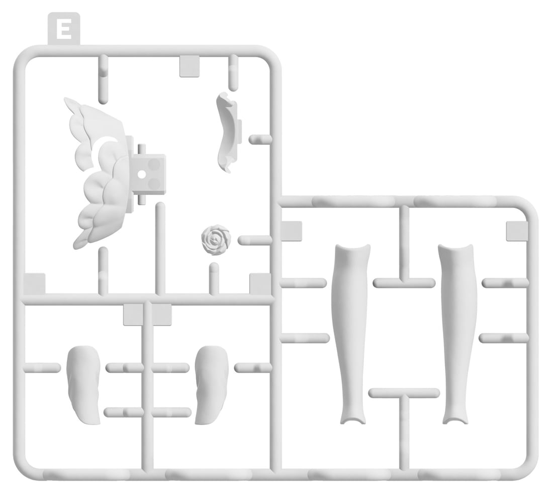 KADOKAWA PLASTIC MODEL SERIES 「Re:ゼロから始める異世界生活」 エミリア / エミリア DX ver. Eパーツ