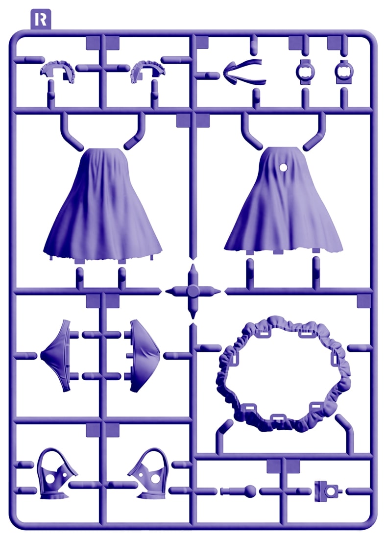 KADOKAWA PLASTIC MODEL SERIES 「Re:ゼロから始める異世界生活」 エミリア / エミリア DX ver. Rパーツ