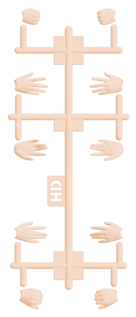 KADOKAWA PLASTIC MODEL SERIES 「Re:ゼロから始める異世界生活」 エミリア / エミリア DX ver. HDパーツ