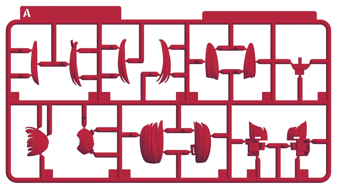 KADOKAWA PLASTIC MODEL SERIES 【推しの子】 有馬かな / 有馬かな DX ver. Aパーツ