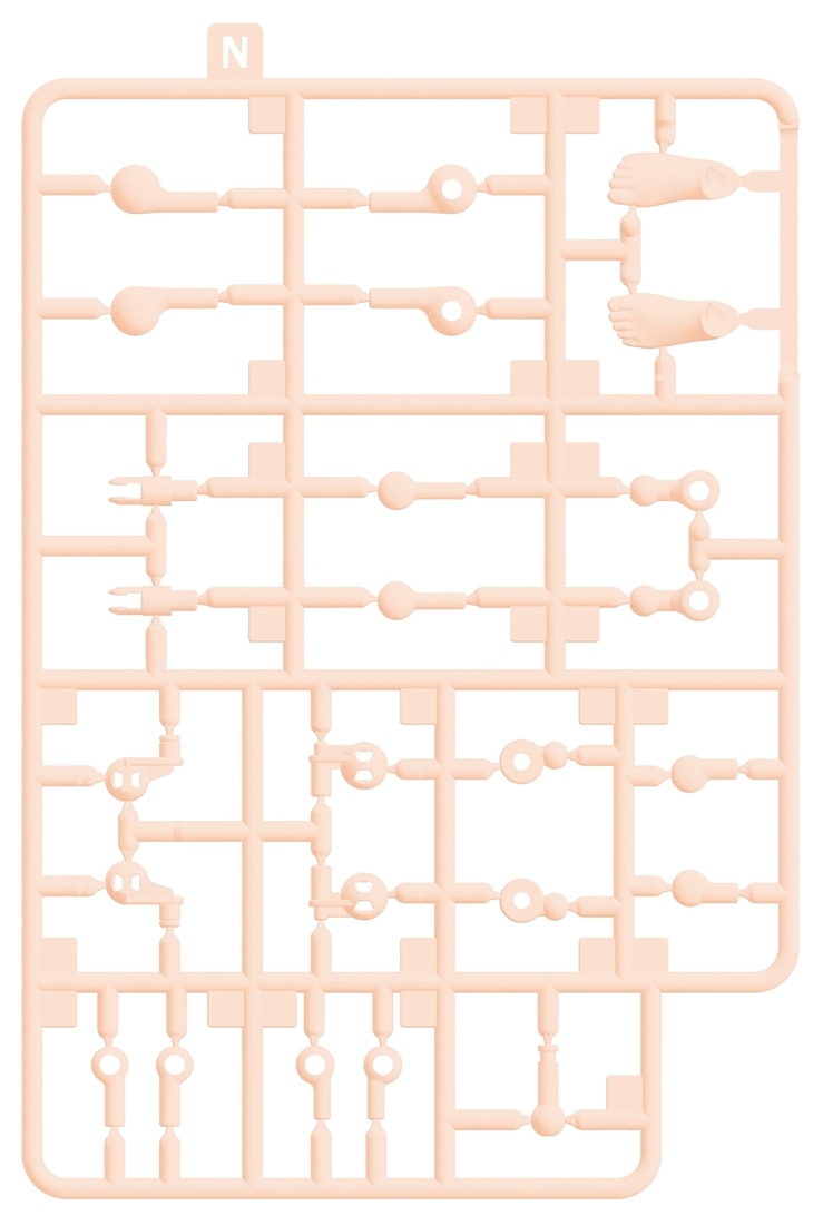 KADOKAWA PLASTIC MODEL SERIES 【推しの子】 有馬かな / 有馬かな DX ver. Nパーツ