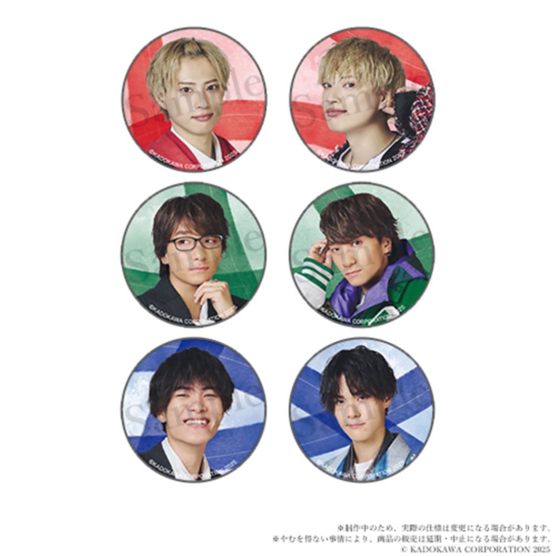 ロールプレイング・ミステリー・シアター　さくら舞い散る空／わたしの輝ける星　ランダム缶バッジ