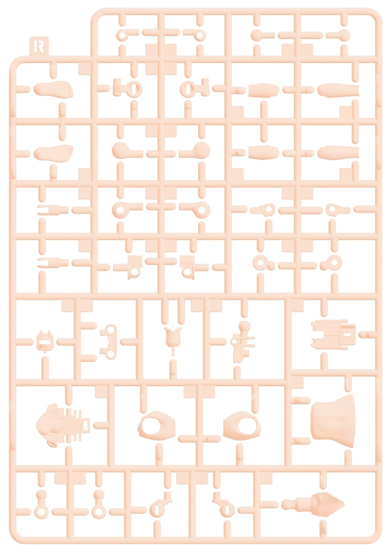 KADOKAWA PLASTIC MODEL SERIES 「無職転生2 ～異世界行ったら本気だす～」 ロキシー・ミグルディア / ロキシー・ミグルディア DX ver. Rパーツ